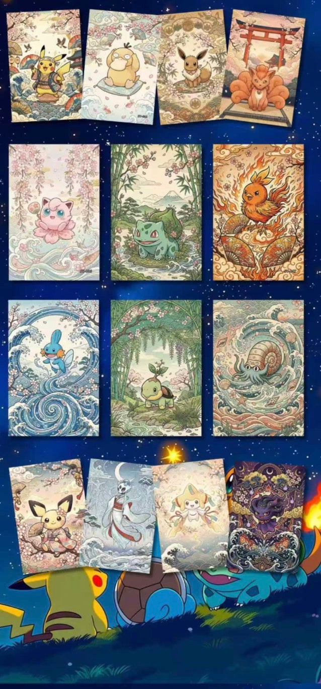 Ukiyo art boards (10 packs)