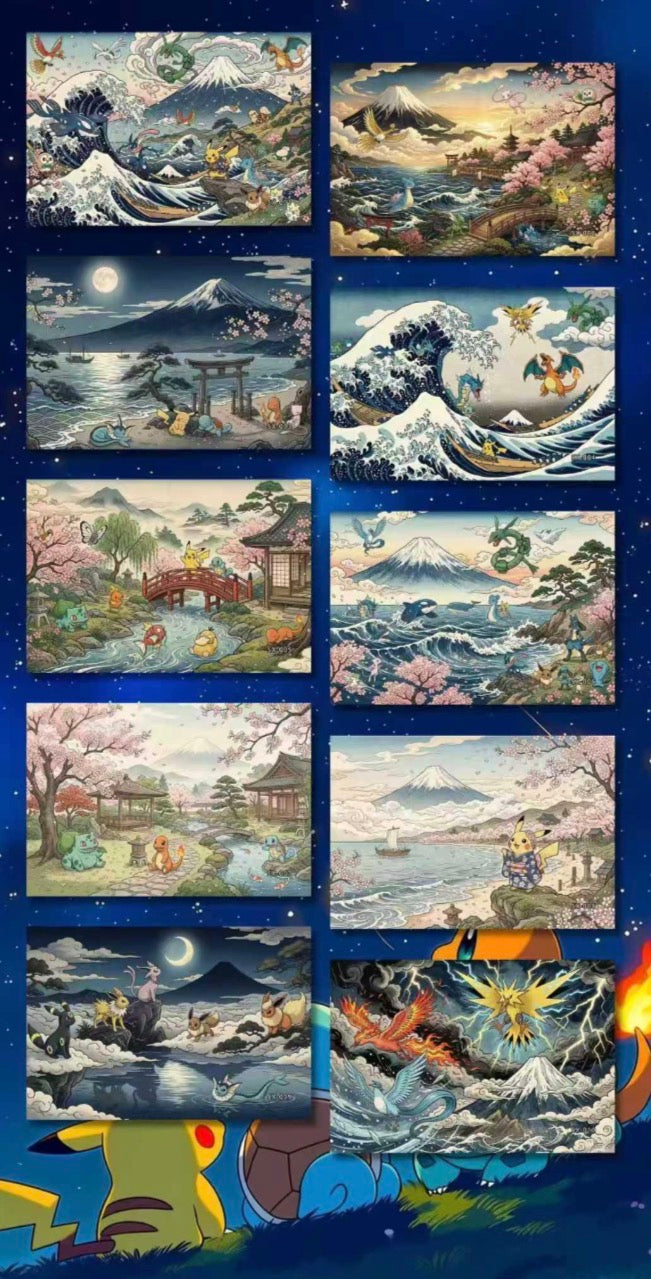 Ukiyo art boards (10 packs)